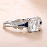 Royal Blue Heirloom Anillo