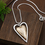 Atemporal Corazón Duo Collar