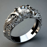 Cristal Reverie Statement Anillo