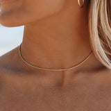 Dorado Serpiente Square Choker