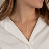 Vintage Colgante Perlas Collar